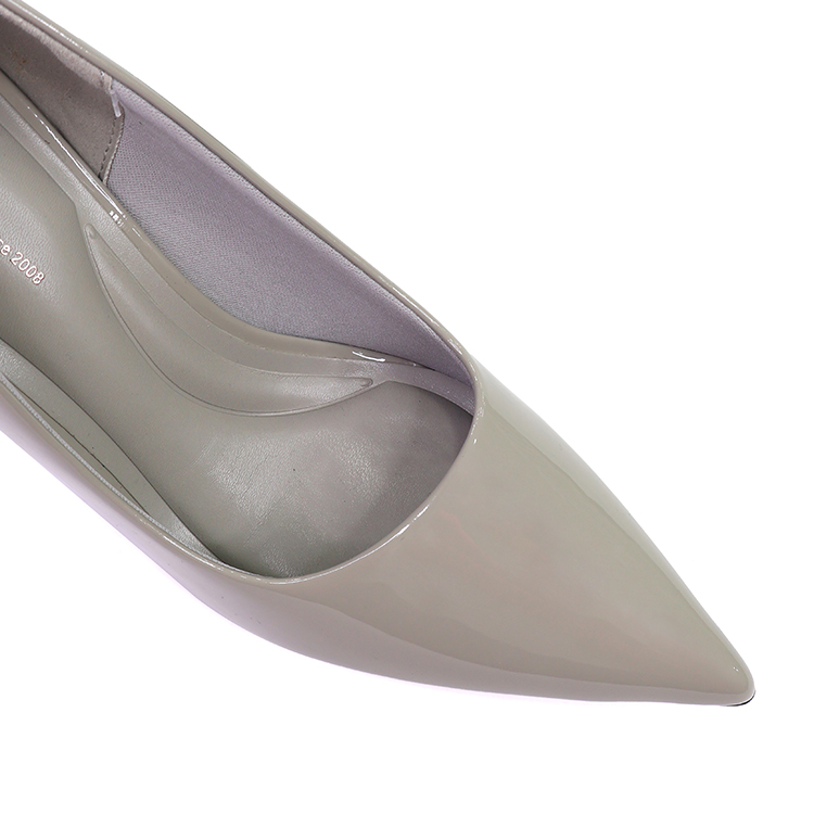 GREY HIGH HEELS